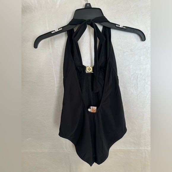 Tory Burch Black Swimsuit with Logo - Picture 8 of 10